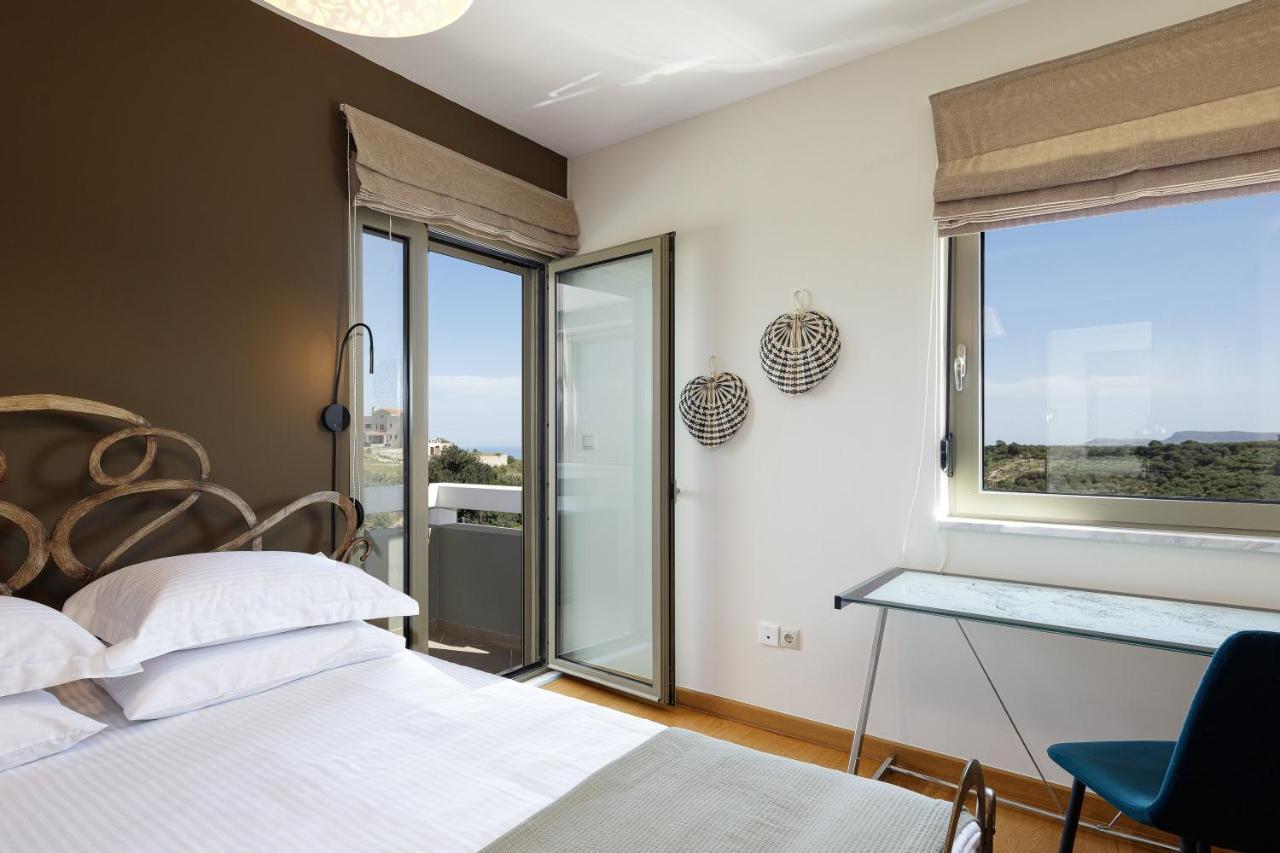 Rizes Villa With Jacuzzi & Heated Pool Agia Triada Eksteriør bilde