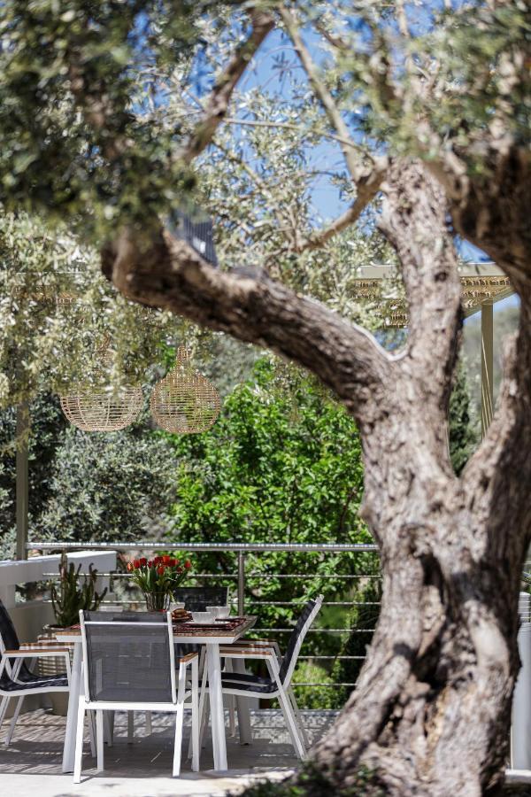 Rizes Villa With Jacuzzi & Heated Pool Agia Triada Eksteriør bilde